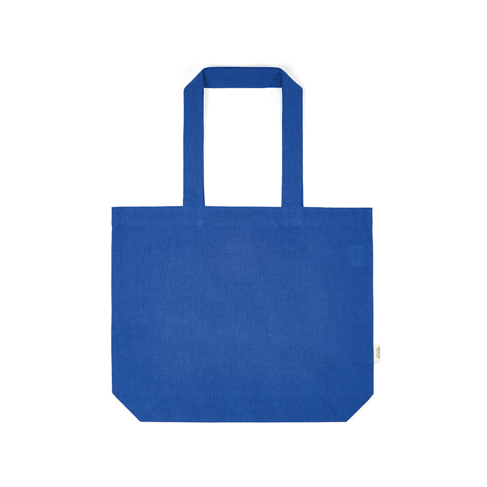 Sac cabas coton recyclé 180g prommotionel Kilimanjaro Bleu royal